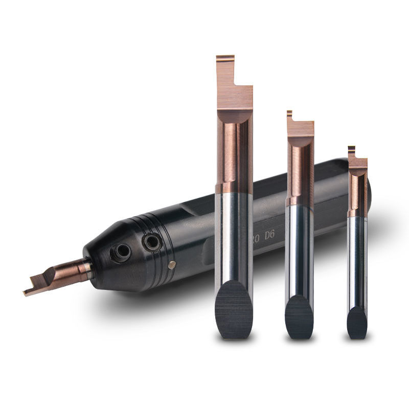 Façade personnalisée Grooving bar de perçage au microcarbure refroidissement interne pour le tour de micro tour