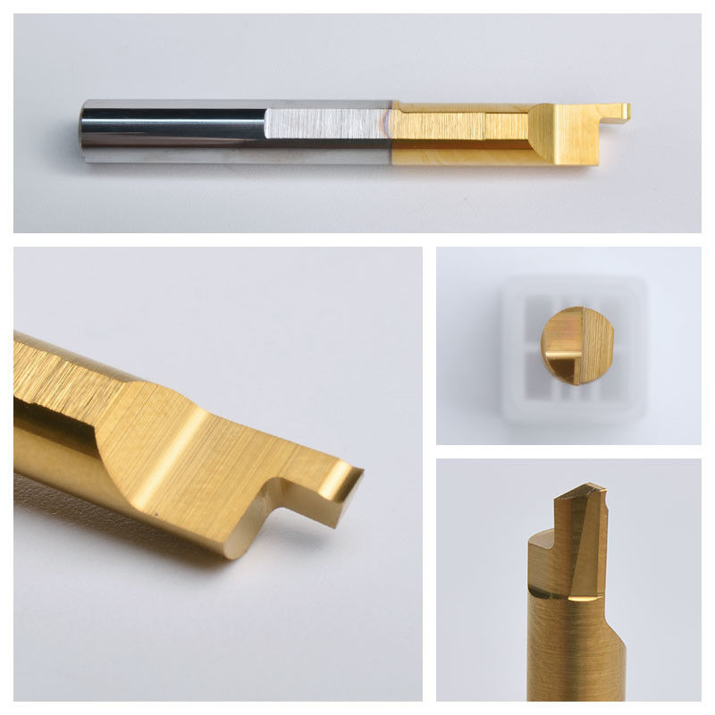 Outil de micro-borrage OEM, outil de rainure de face pour l'usinage de tourne-disque à micro-CNC