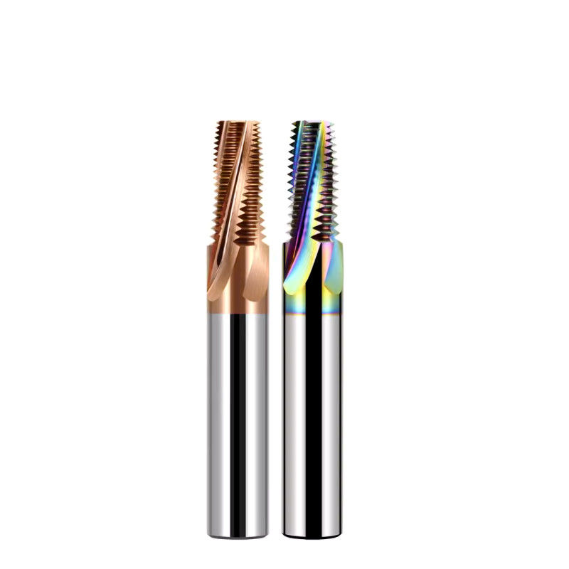 3/8 Coupeuse de fraisage de fils de carbure BSPT RC 55 degrés avec Nano-couche en bronze