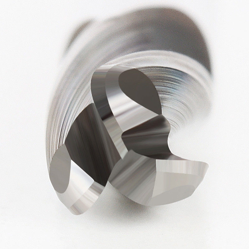 Moulin à extrémité de carbure de rayon d'angle en aluminium pour outil de fraisage à charnière universel