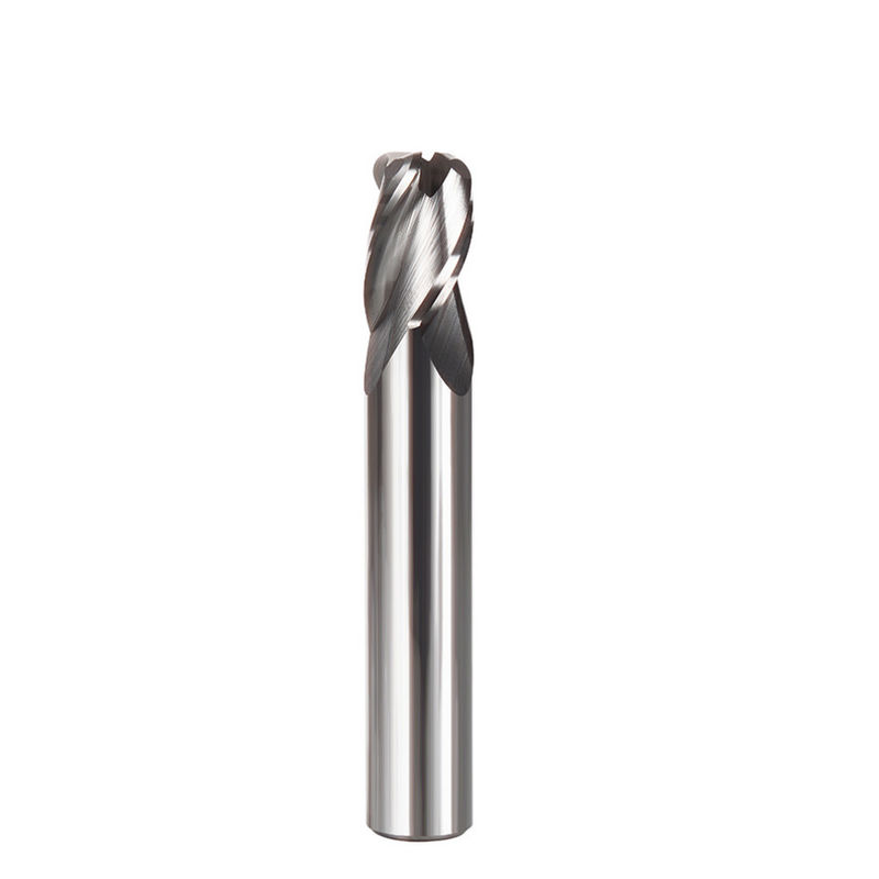 Moulin à extrémité de carbure de rayon d'angle en aluminium pour outil de fraisage à charnière universel