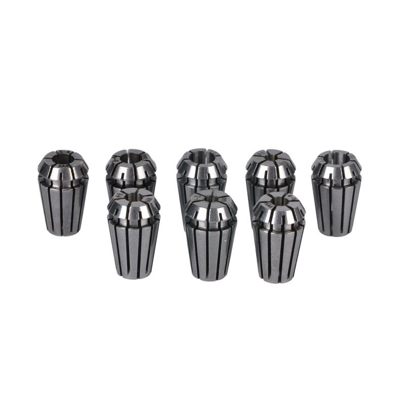 Oxyde noir ER11 à ressort collet Chuck pour le tour de fraisage CNC 1.0mm-7.0mm