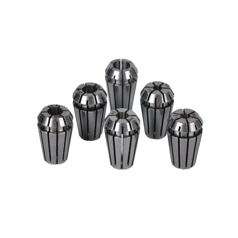 Oxyde noir ER11 à ressort collet Chuck pour le tour de fraisage CNC 1.0mm-7.0mm