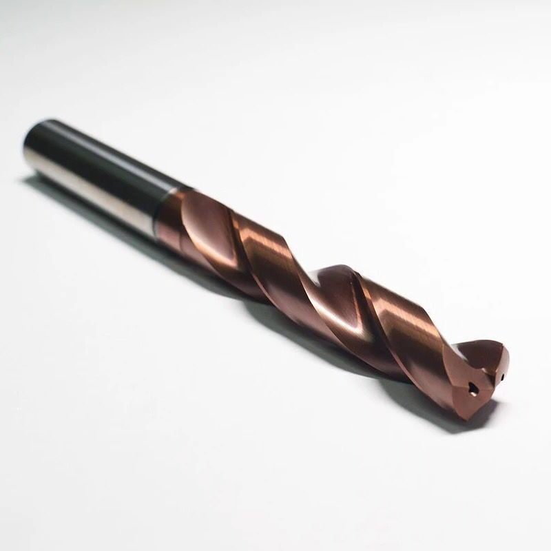 Outil de découpe CNC 3D 5D, trous de forage à torsion au carbure de tungstène 45 Hrc 55 Hrc 60 Hrc