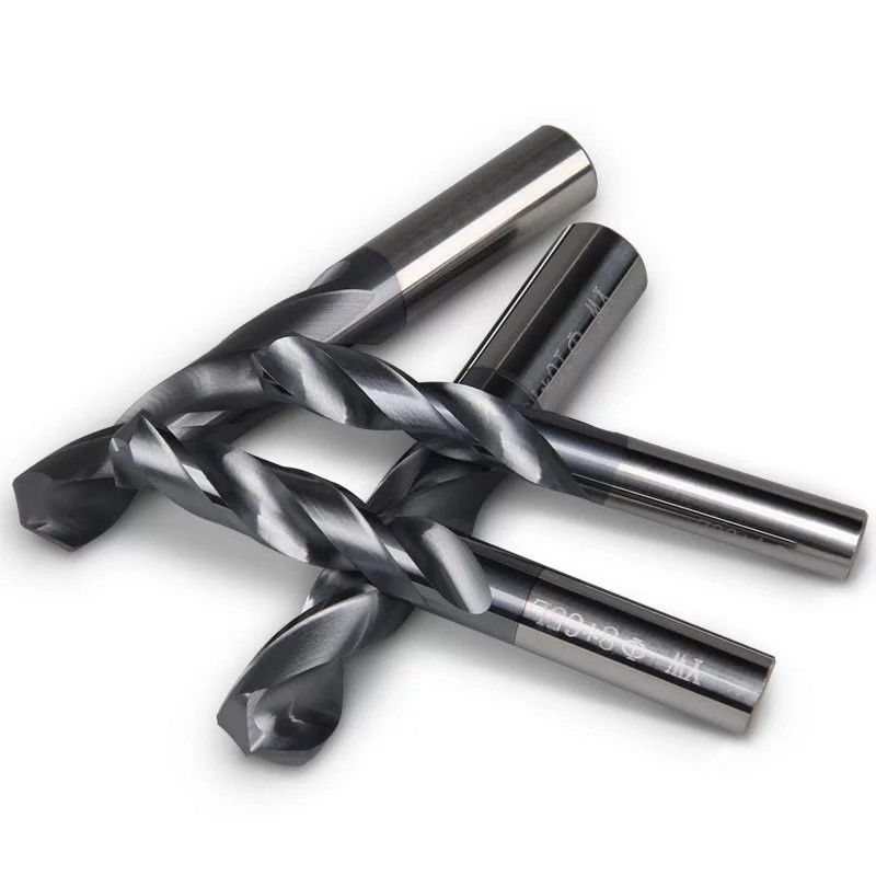 Outil de découpe CNC 3D 5D, trous de forage à torsion au carbure de tungstène 45 Hrc 55 Hrc 60 Hrc