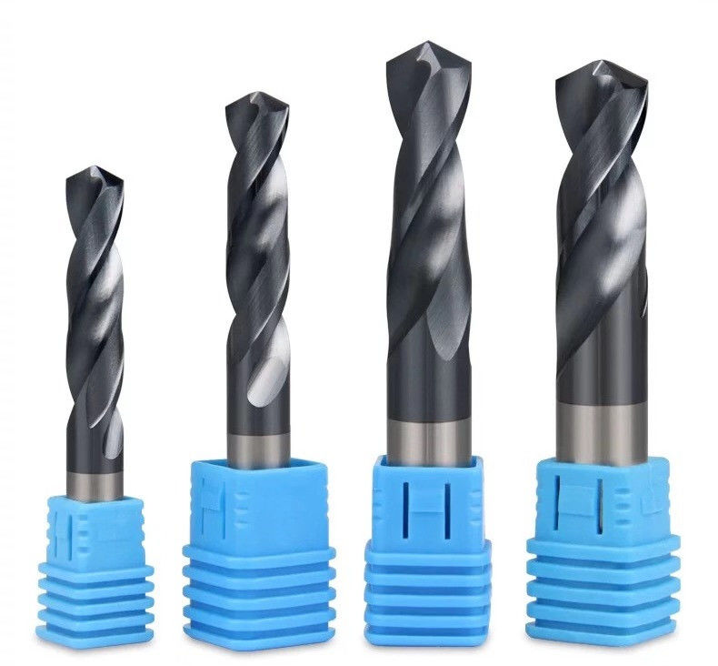 Outil de découpe CNC 3D 5D, trous de forage à torsion au carbure de tungstène 45 Hrc 55 Hrc 60 Hrc
