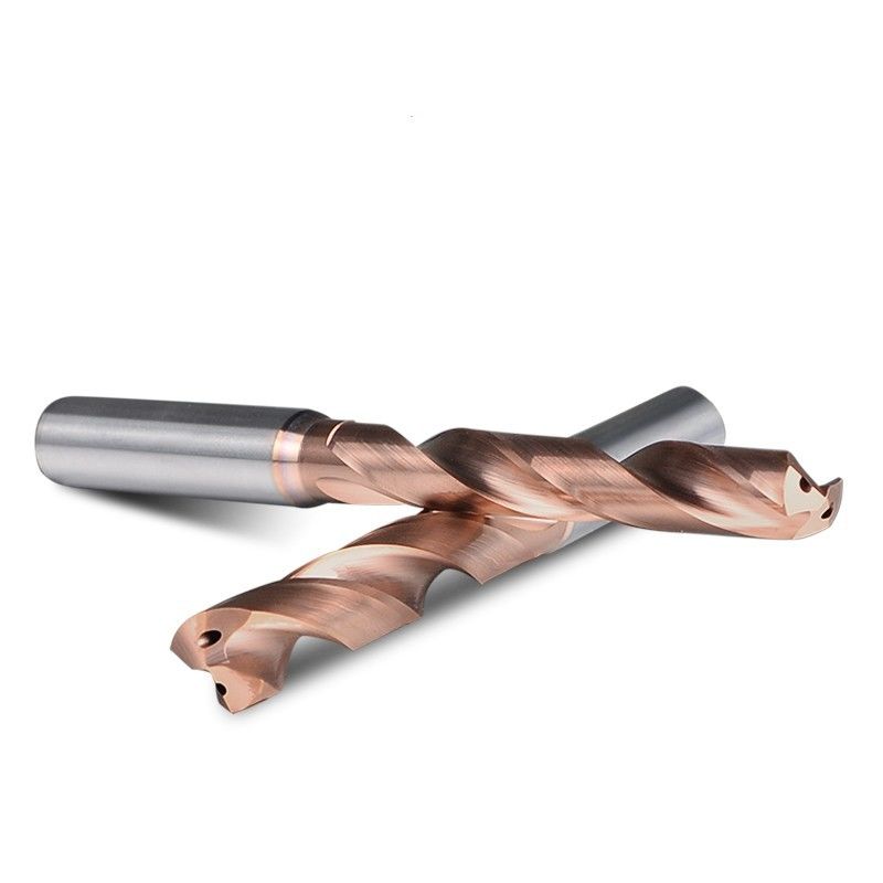 Perçage à l'intérieur du liquide de refroidissement Carbure Insight outils de découpe DIN 3XD Perçage à étape pour l'acier inoxydable