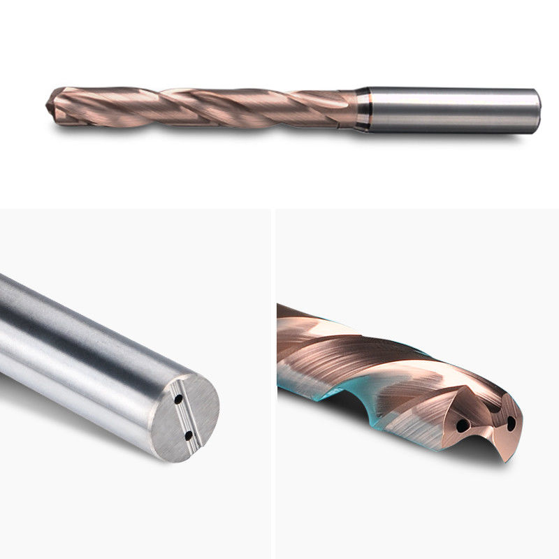 Perçage à l'intérieur du liquide de refroidissement Carbure Insight outils de découpe DIN 3XD Perçage à étape pour l'acier inoxydable